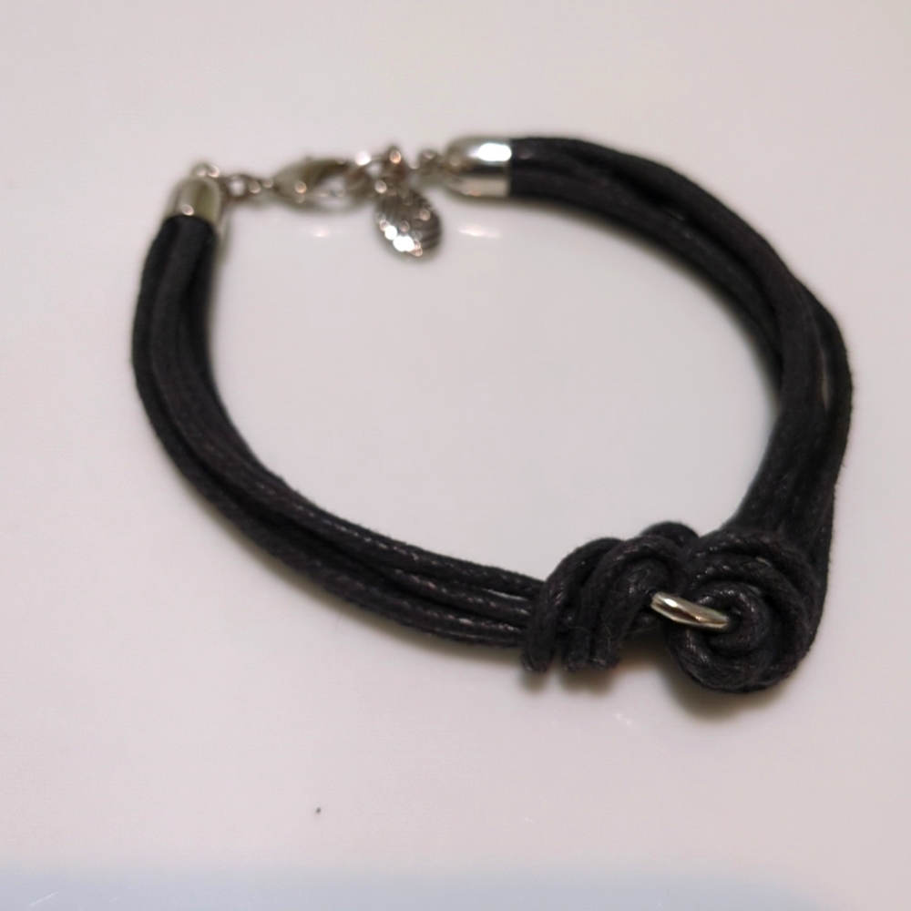 Black and Silver Bracelet